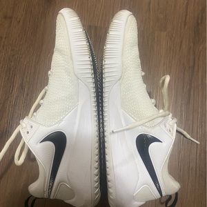 White Nike women’s volleyball shoes 10